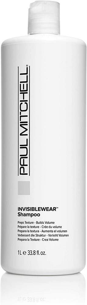 Paul Mitchell Invisiblewear Shampoo Liter | Preps Texture | Builds Volume - 9531128283
