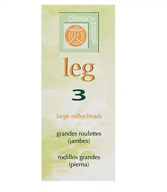Clean+Easy Leg Large Roller Heads Refills 3 Pack - 672153412384