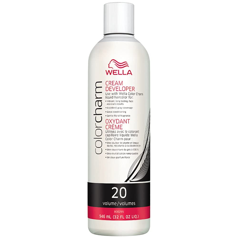 Wella Color Charm 20 Volume Developer 32 oz | Hair Developers for Hair Coloring & Long Lasting Color - 70018093486