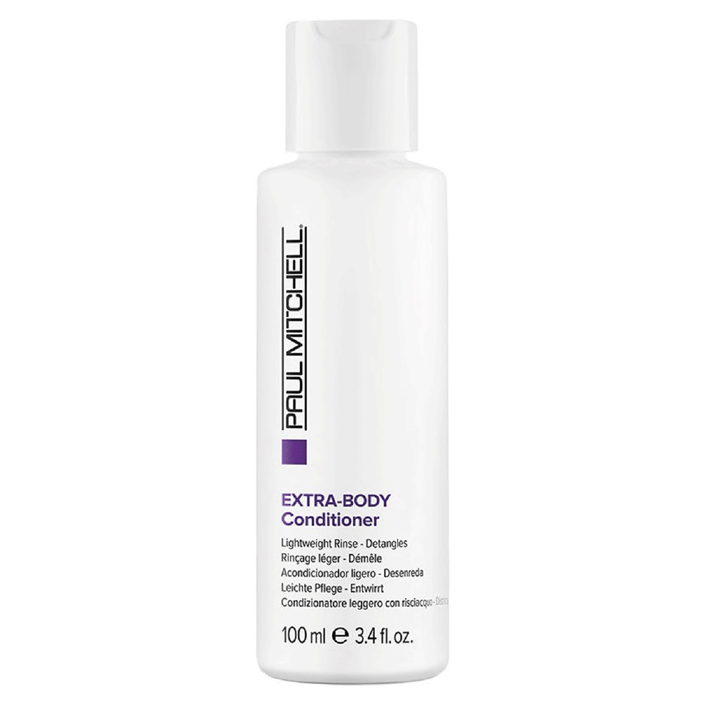 Paul Mitchell Extra-Body Conditioner 3.4 oz | Lightweight Rinse | Thickens & Detangles - 9531112206
