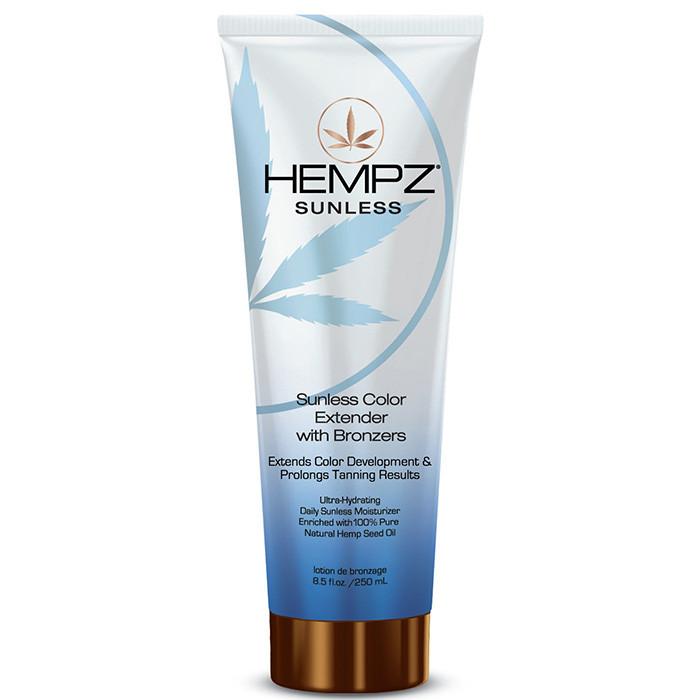 Hempz Sunless Color Extender with Bronzers 8.5 oz | Extends Color Developments & Prolongs Tanning Results - 676280025127