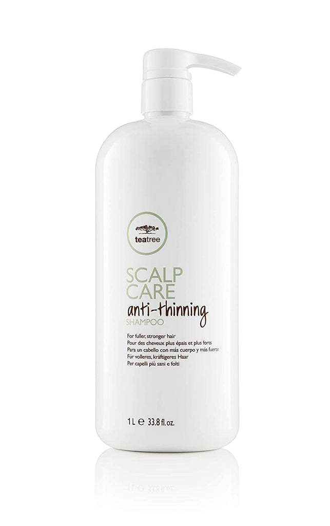 Paul Mitchell Tea Tree Scalp Care Anti-Thinning Shampoo 33.8 oz | For Fuller Stronger Hair - 9531124872