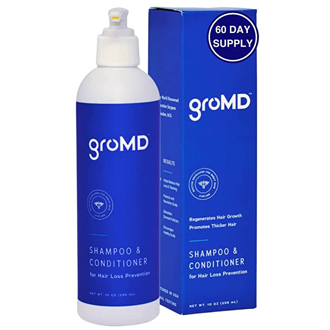 GroMD Shampoo & Conditioner 10 oz - 655302995051