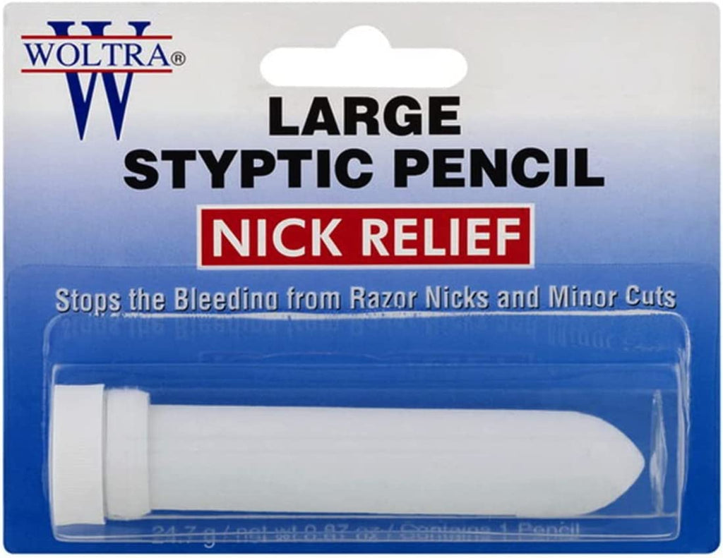 Woltra Large Styptic Pencil | Blister Relief - 070066123258