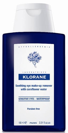 Klorane Soothing Eye Make-Up Remover - Waterproof - 3.4 OZ - 3282770204247