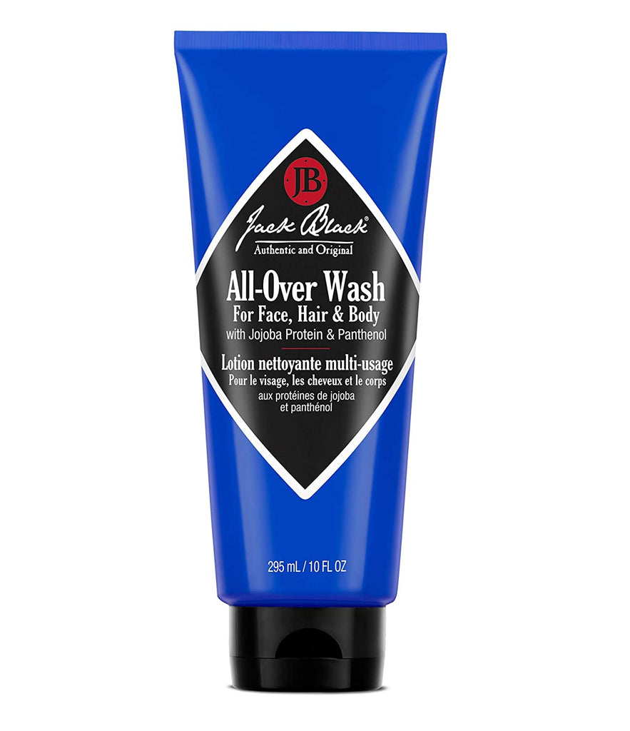 [Sample 0.4 oz] Jack Black All-Over Wash | For Face, Hair & Body | With Jojoba Protein & Panthenol - [sample-0.4-oz]-jack-black-all-over-wash-|-for-face,-hair-&-body-|-with-jojoba-protein-&-panthenol