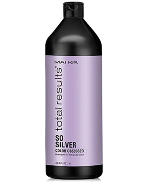 Matrix Total Results So Silver Shampoo, 33.79 Ounce - 884486228062