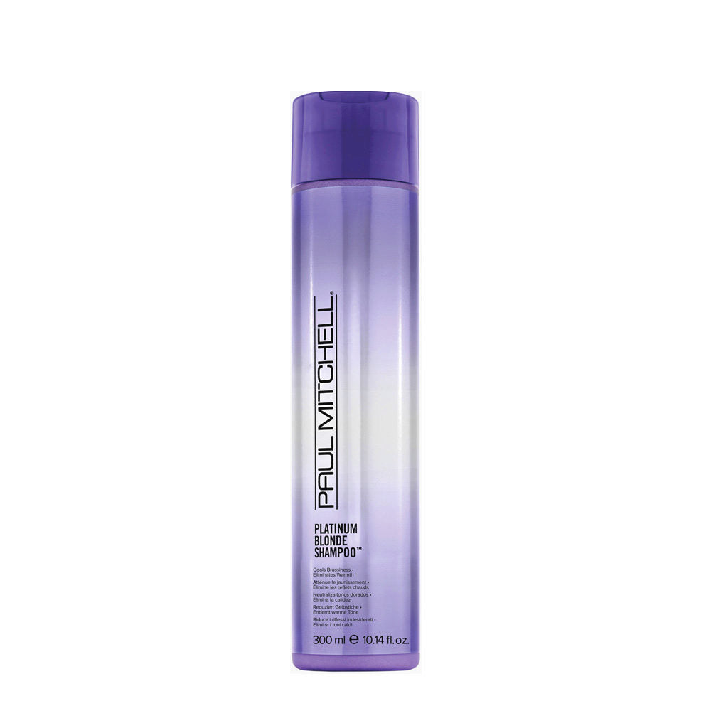 Paul Mitchell Platinum Blonde Shampoo 10.1 oz | Cools Brassiness | Eliminates Warmth - 9531116532