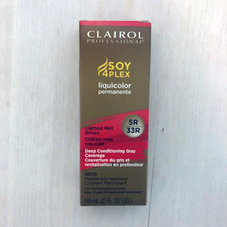 33-R Flame - Clairol Soy 4Plex Liquicolor Permanente 2 Oz - 70018107732