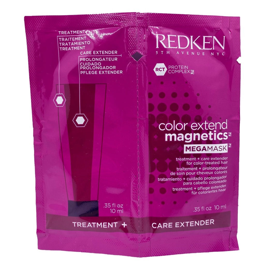 Redken Color Extend Magnetics Mega Mask Treatment + Care Extender Packets 0.35 Oz - redken-color-extend-magnetics-mega-mask-treatment-+-care-extender-packets-0.35-oz