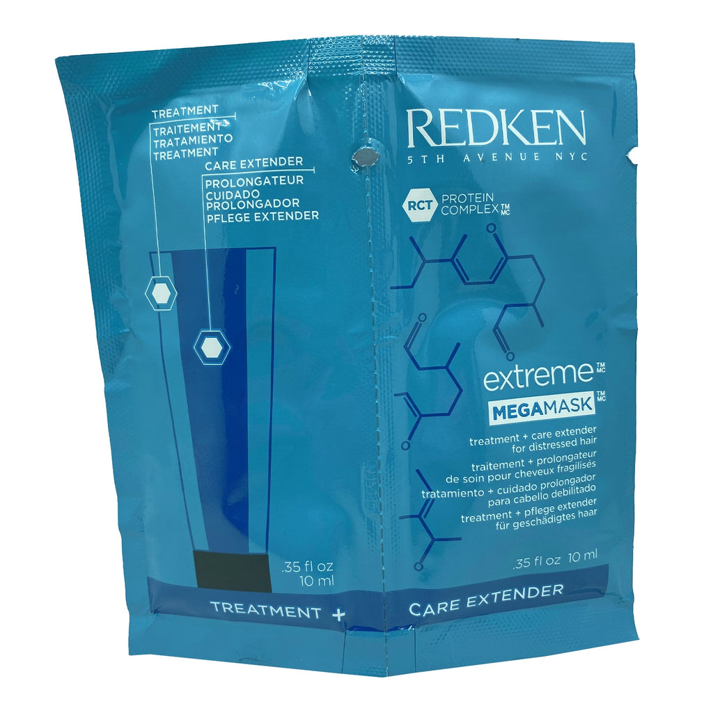 Redken Extreme Mega Mask Treatment + Care Extender Packets 0.35 Oz - redken-extreme-mega-mask-treatment-+-care-extender-packets-0.35-oz