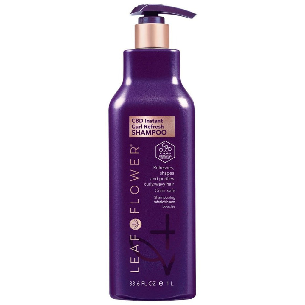 Leaf & Flower Instant Curl Refresh Shampoo Liter | Refreshes, Shapes & Purifies - leaf-&-flower-instant-curl-refresh-shampoo-liter-|-refreshes,-shapes-&-purifies