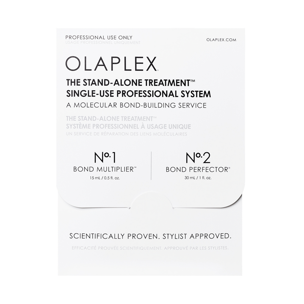 Olaplex The Stand-Alone Treatment Single-Use Professional System No.1 0.5 oz & No.2 1 oz - 850018802727