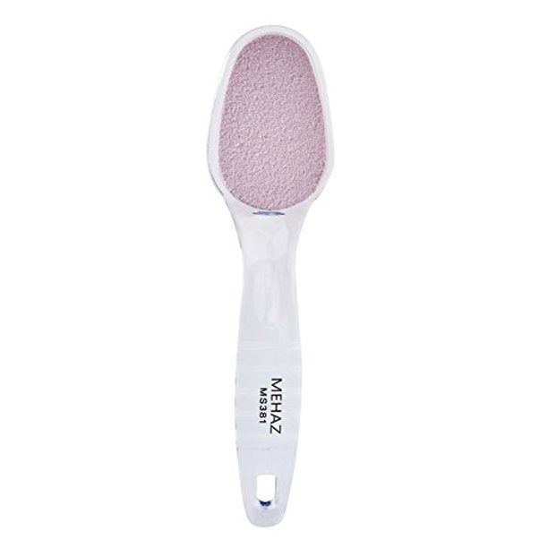 Mehaz Ever-Smooth Foot File (White) | Reduces Calluses To Swiftly Rejuvenate Feet - 722195003818