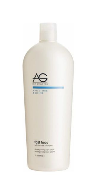 AG Hair Fast Food Sulfate-Free Shampoo Liter 33.8 oz | Moisture & Shine - 625336110652