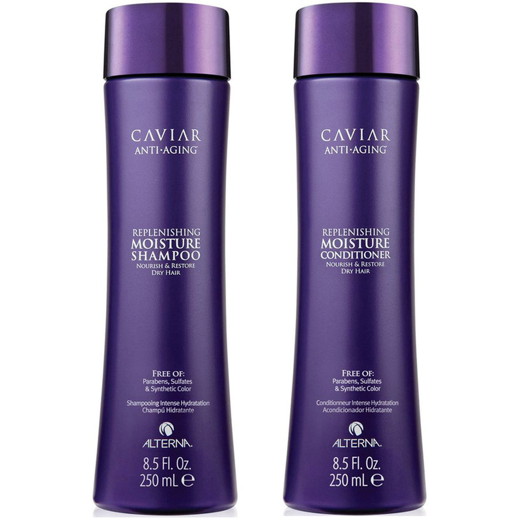 [Sample 0.5 oz] Alterna Caviar Anti-Aging Replenishing Moisture Shampoo & Conditioner | Nourish & Restore  Dry Hair | Free of Parabens, Sulfates & Synthetic Color - [sample-0.5-oz]-alterna-caviar-anti-aging-replenishing-moisture-shampoo-&-conditioner-|-nourish-&-restore--dry-hair-|-free-of-parabens,-sulfates-&-synthetic-color