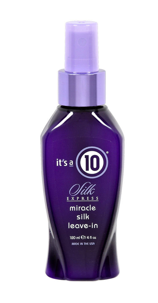 It's A 10 Silk Express Miracle Silk Leave In Spray Haircare 4 Fl Oz 120 Ml - 898571000624