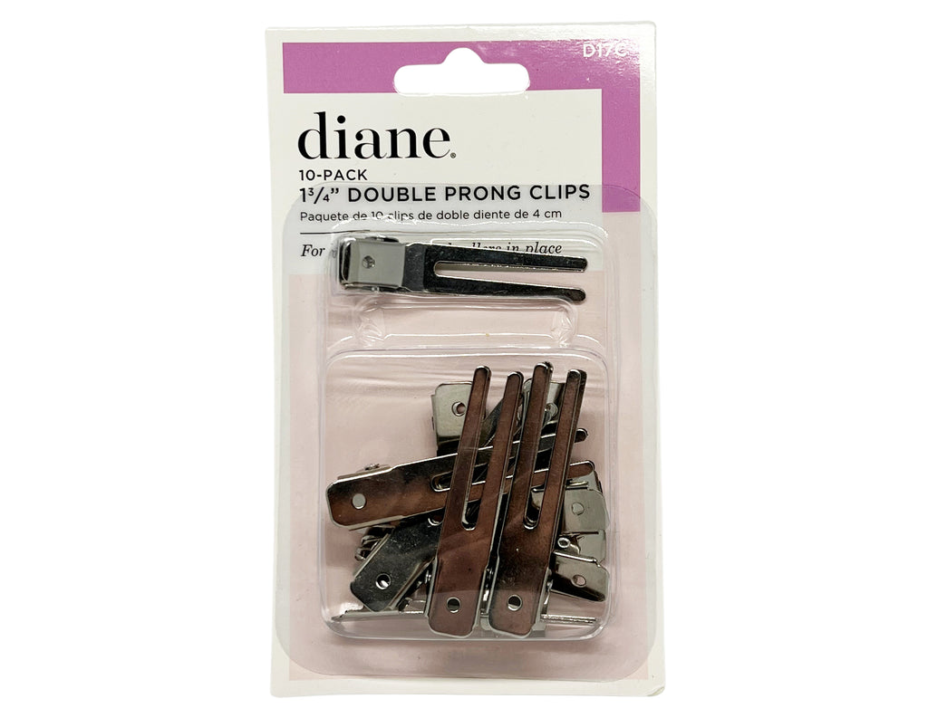 Diane 10-Pack 1.75 Double Prong Clips - 824703001702