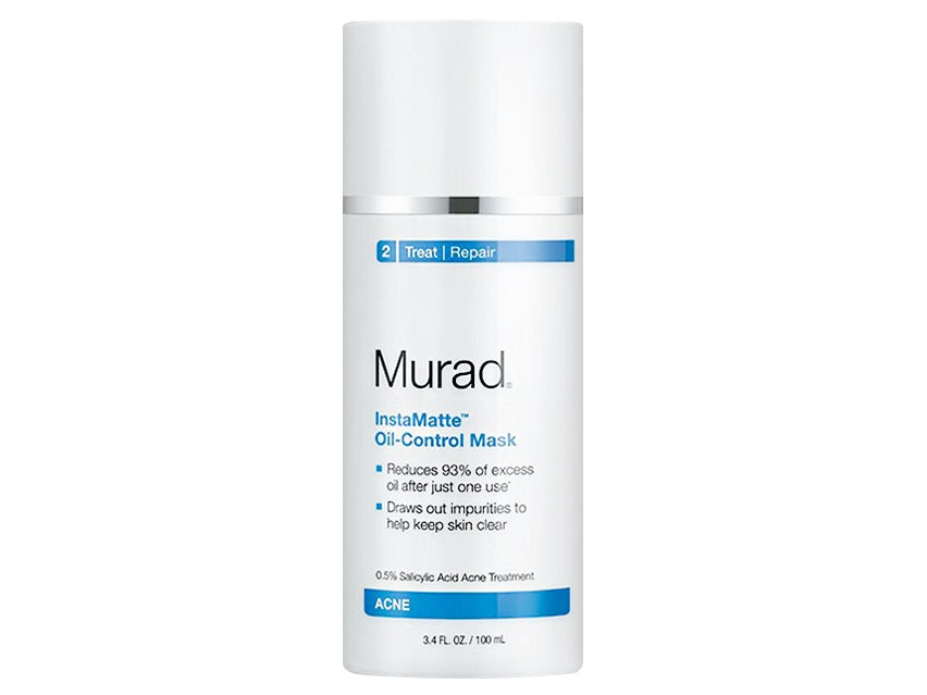 [Sample 0.033 oz] Murad InstaMatte Oil-Control Mask | Acne | 0.5% Salicylic Acid Acne Treatment | Step 2 Treat Repair - [sample-0.033-oz]-murad-instamatte-oil-control-mask-|-acne-|-0.5%-salicylic-acid-acne-treatment-|-step-2-treat-repair