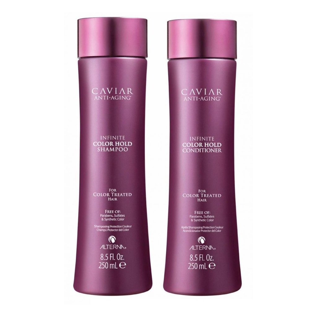 [Sample 0.5 oz] Alterna Caviar Anti-Aging Infinite Color Hold Shampoo & Conditioner | For Color Treated Hair | Free of Parabens, Sulfates & Synthetic Color - [sample-0.5-oz]-alterna-caviar-anti-aging-infinite-color-hold-shampoo-&-conditioner-|-for-color-treated-hair-|-free-of-parabens,-sulfates-&-synthetic-color