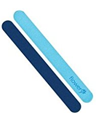 Flowery Moody Blue Nail File - 76271201323