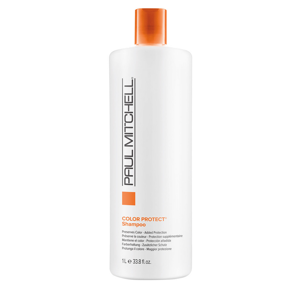 Paul Mitchell Color Protect Shampoo  33.8 oz | Preserves Color | Added Protection | For Color-Treated Hair - 9531111988