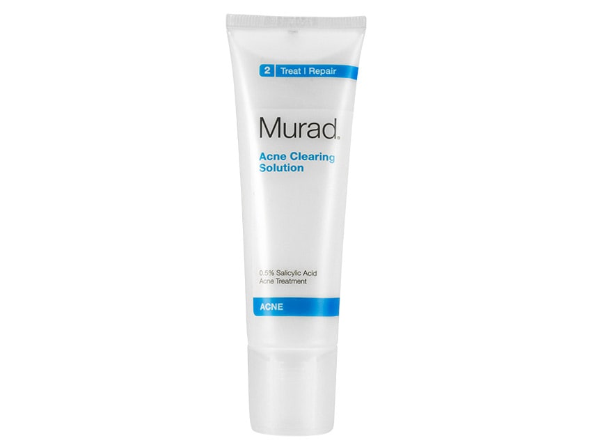 [Free With $75 Purchase] Murad Acne Clearing Solution 0.33 oz | 0.5% Salicylic Acid Acne Treatment | Step 2 Treat Repair - 767332107325