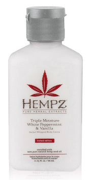 Hempz Peppermint & Vanilla Moisturizer 2.25 oz - 676280028432
