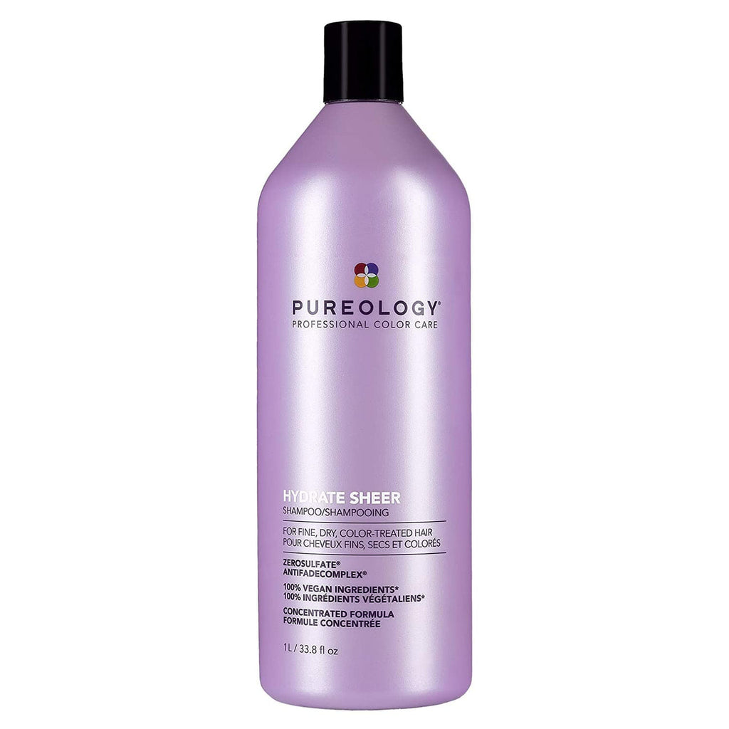 Pureology Hydrate Sheer Shampoo Liter 33.8 oz - 884486437181