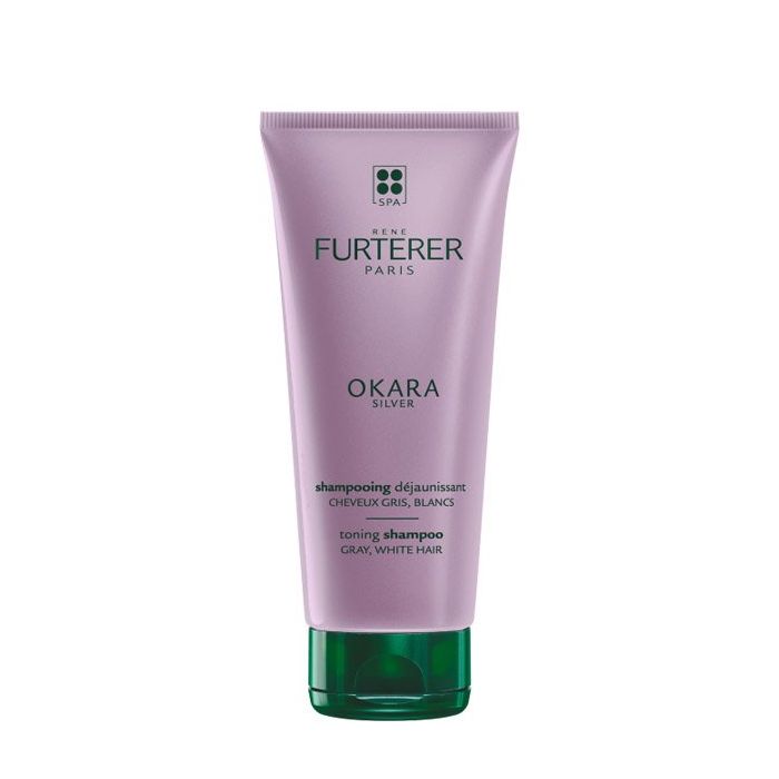 [Sample 0.5 oz] Rene Furterer Okara Silver Toning Shampoo | For Gray, White Hair - [sample-0.5-oz]-rene-furterer-okara-silver-toning-shampoo-|-for-gray,-white-hair