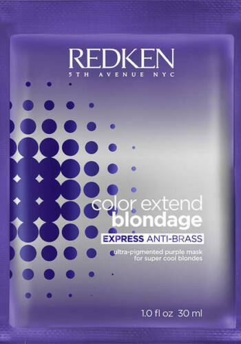 Redken Color Extend Blondage Express Anti-Brass Purple Hair Mask 1 oz - 884486423078