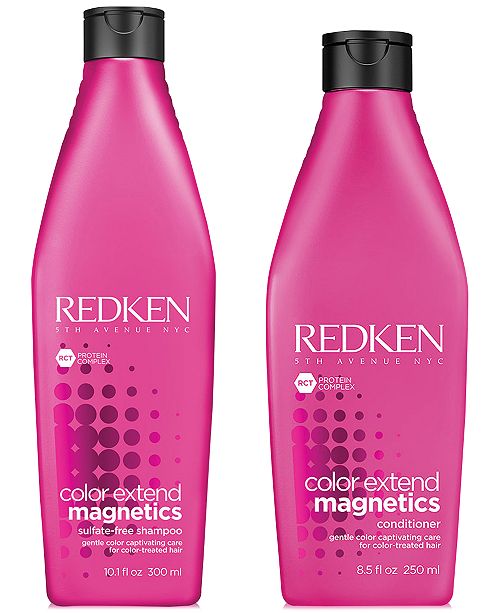 [Sample 0.7 oz] Redken Color Extend Magnetics Sulfate-Free Shampoo & Conditioner | Color Captivating Care For Color Treated Hair - [sample-0.7-oz]-redken-color-extend-magnetics-sulfate-free-shampoo-&-conditioner-|-color-captivating-care-for-color-treated-hair