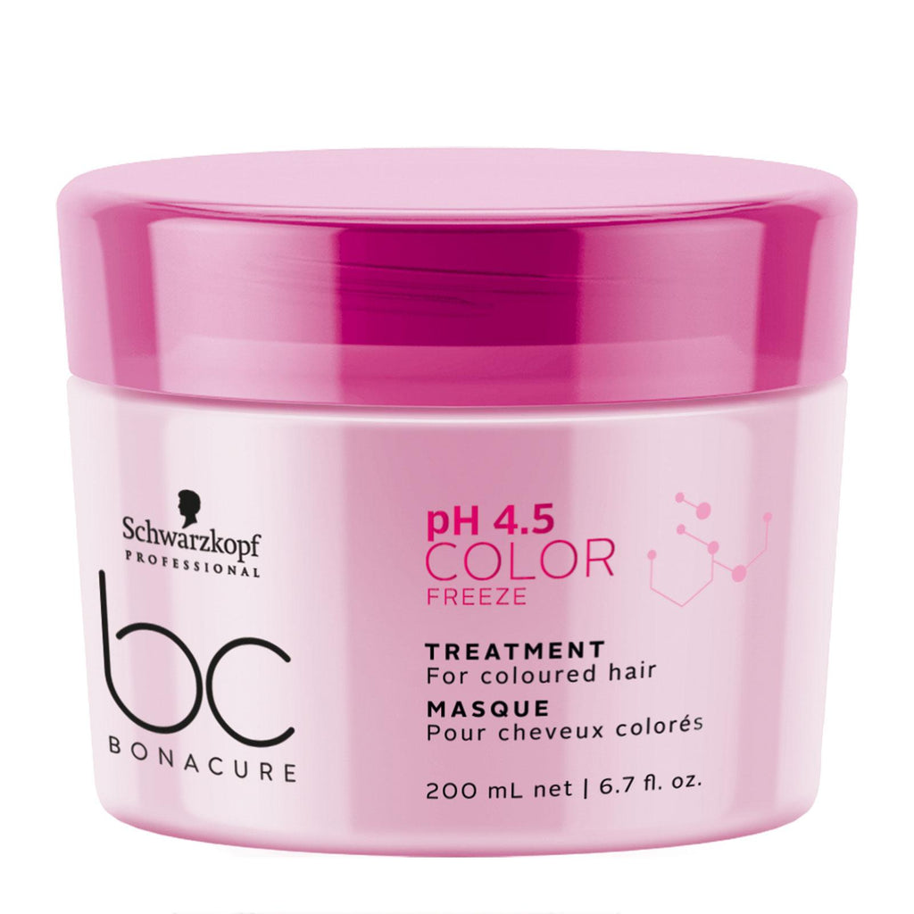Schwarzkopf Bonacure pH 4.5 Color Freeze Treatment Masque 6.7 oz | Treatment for Colored Hair | Hair Mask - 4045787429312
