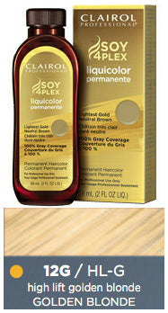 HL-G Golden Blonde - Clairol Soy 4Plex Liquicolor Permanente 2 Oz - 381519048579