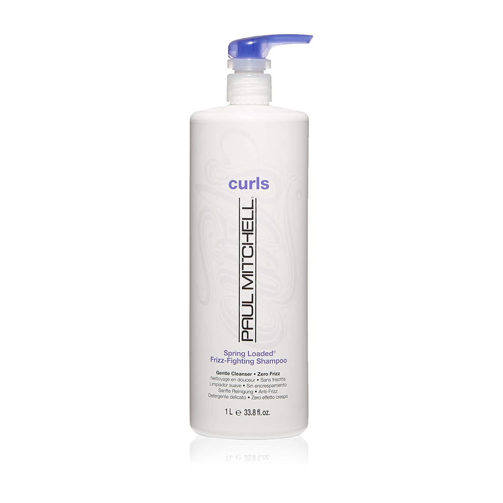 Paul Mitchell Curls Spring Loaded Detangling Shampoo Liter | Zero Sulfates | Zero Frizz - 9531119519