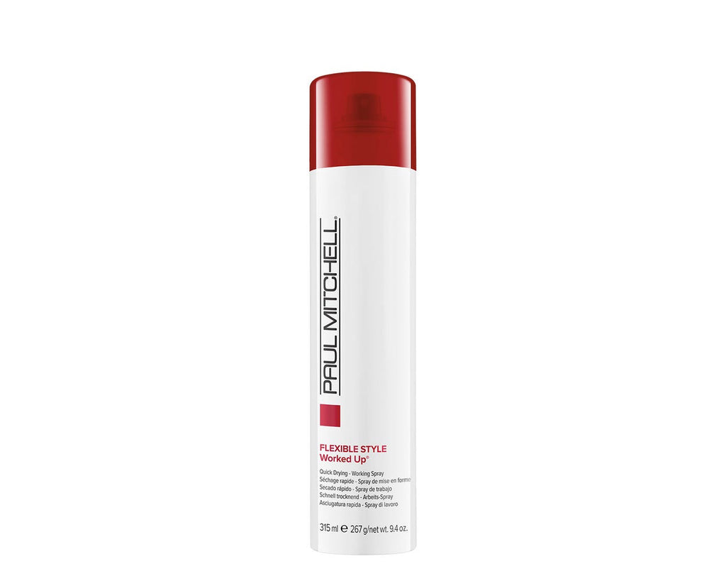 Paul Mitchell Flexible Style Worked Up Spray 9.4 oz | Quick Drying | Working Spray - 9531125893